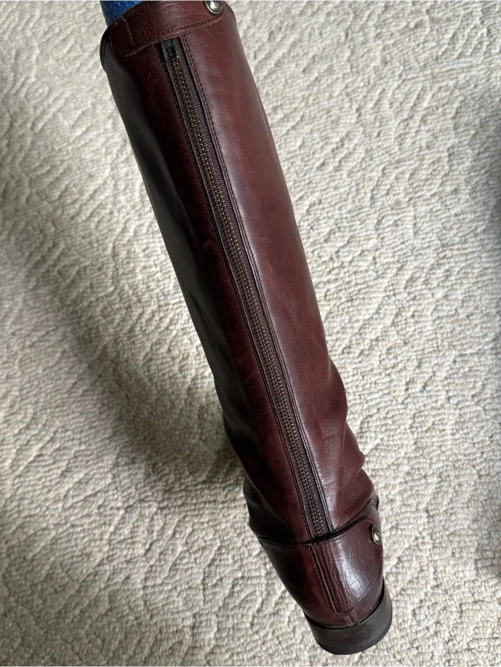 Frye Melissa Button Back Leather Boots sz 8